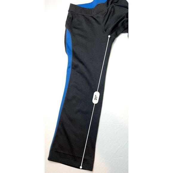 New Balance Performance Black Side Stripe Pull On Pant Athleticwear sz Small - Picture 7 of 11